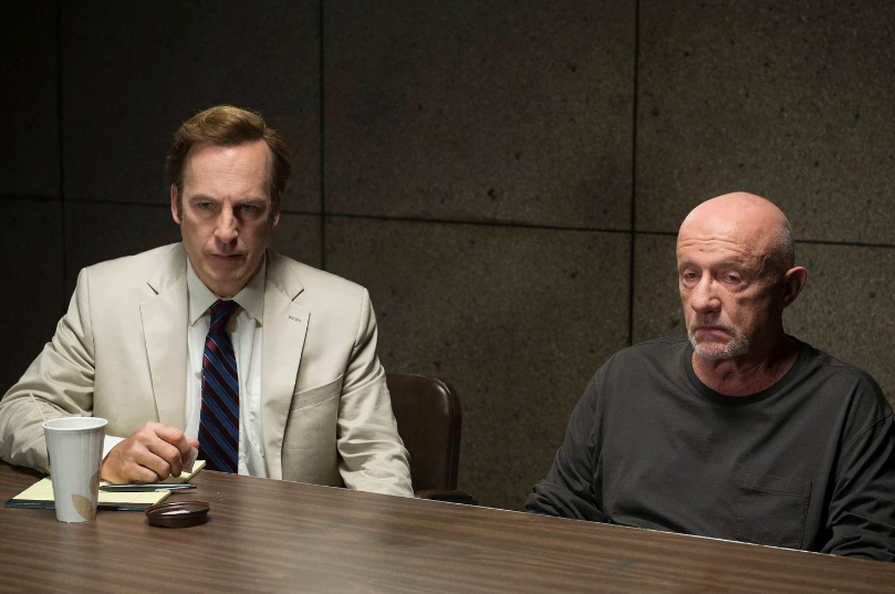 Saul Goodman and Mike Ehrmantraut 